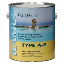 Ramuc Type A-2 Rubber Based Premium Pool Paint 1-gallon
