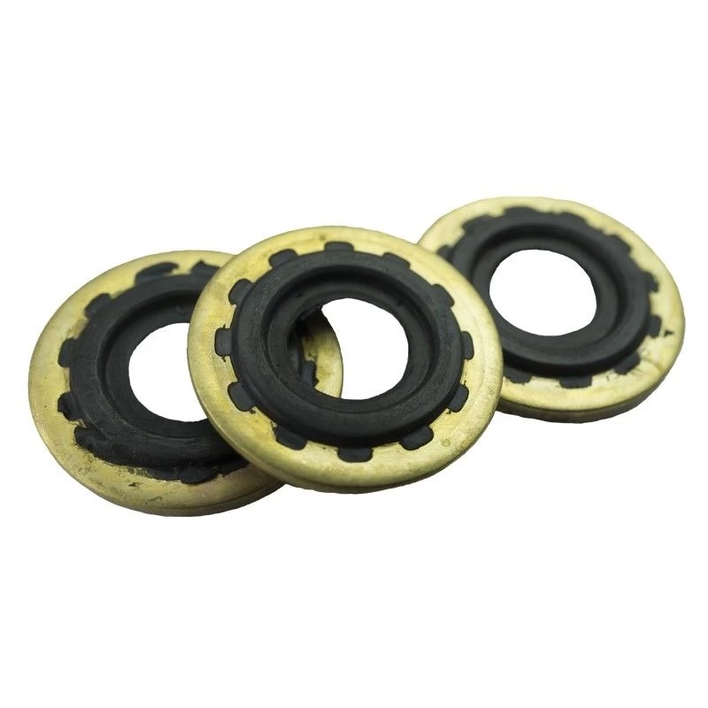 O-Ring And Brass Washer Set 3 O-Ring And Brass Washer Set