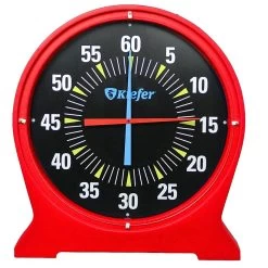 Kiefer 31" Convertible Pace Clock -Swimming Equipment Store 210403 black red