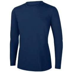 RISE Solid Long Sleeve Crew Neck Rashguard -Swimming Equipment Store 2604n