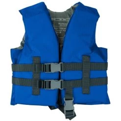 RISE Children's Rip Stop Life Vest -Swimming Equipment Store 3004rs blue front