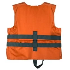 RISE Children's Rip Stop Life Vest -Swimming Equipment Store 3004rs rustic orange back