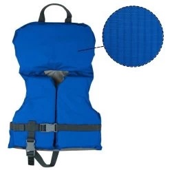 RISE Infant Rip Stop Life Vest -Swimming Equipment Store 3303rs blue front withswatchnew 1