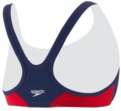 Speedo Guard Sport Bra Top 7 Speedo Guard Sport Bra Top -Swimming Equipment Store 781105 back red navy
