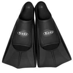 Kiefer Silicone Training Fins -Swimming Equipment Store 800093 b black 1