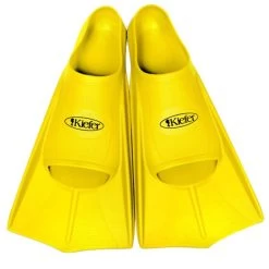 Kiefer Silicone Training Fins -Swimming Equipment Store 800093 d yellow 1