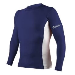 Kiefer 2 Tone Unisex Long Sleeve Rash Guard