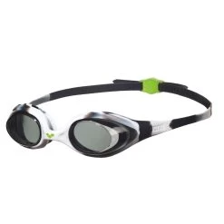 Arena Spider Jr. Goggle -Swimming Equipment Store 92338 black white clear side