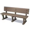 Plastic Bench With Backrest -Swimming Equipment Store 924