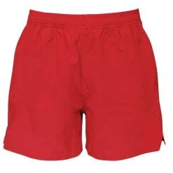 Kiefer 4-Way Unisex Deck Short Solid -Swimming Equipment Store 939200 red new edit