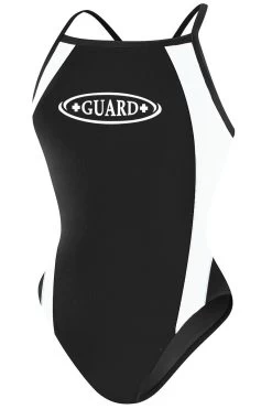 RISE Guard H-Back Poly Splice -Swimming Equipment Store lgs16gu black white3