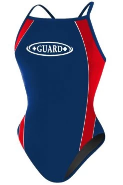 RISE Guard H-Back Poly Splice -Swimming Equipment Store lgs16gu navy red3