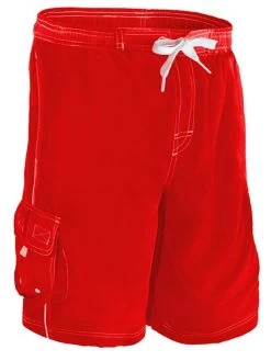 RISE Manager Boardshort -Swimming Equipment Store lgs30m side red