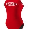 RISE Guard/Instructor H-Back Reversible -Swimming Equipment Store lgs42gu front red guard
