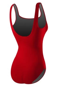 RISE Solid Poly Scoop Back -Swimming Equipment Store lgs67 back red1 1