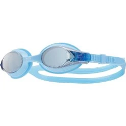 TYR Kids' Swimple Mirrored Goggle -Swimming Equipment Store lgswm 1 metallized blue