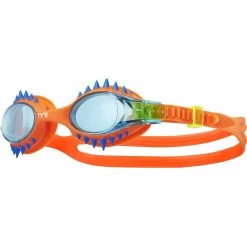 TYR Kids' Swimple Spike Goggles 10 TYR Kids' Swimple Spike Goggles -Swimming Equipment Store lgswspk blue orange 1
