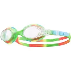 TYR Kid's Swimple Tie Dye Goggle -Swimming Equipment Store lgswtd green orange