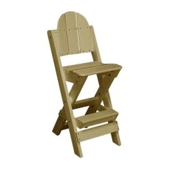 Lifeguard Chair-No Arms 9 Lifeguard Chair-No Arms -Swimming Equipment Store lifeguard chair no arms sand
