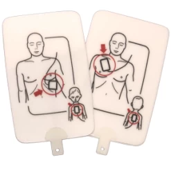 Adult/Child Replacement Training Pads With Pad Sensing System For The Prestan Professional AED Trainer PLUS (Single Pack)