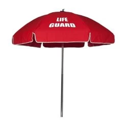 Lifeguard Umbrella -Swimming Equipment Store red 15