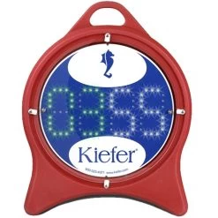 Kiefer 15" Digital Pace Clock - Rechargeable 5 Kiefer 15" Digital Pace Clock - Rechargeable -Swimming Equipment Store red kiefer