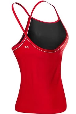 TYR Guard Women's Durafast One Tankini Top 9 TYR Guard Women's Durafast One Tankini Top -Swimming Equipment Store tmgu7ar back