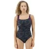 TYR Blackout Camo Square Neck Controlfit Swimsuit -Swimming Equipment Store tsqrbc7a